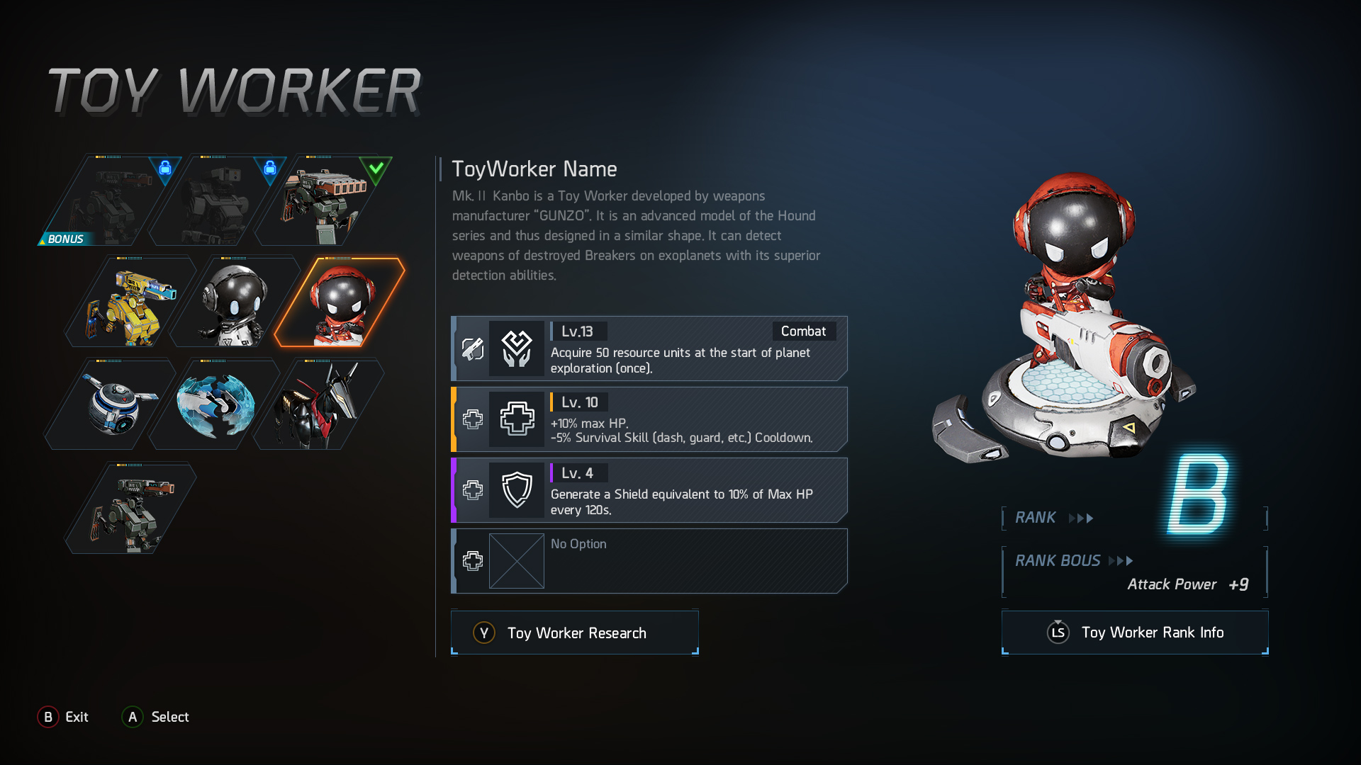 Toyyworker Main UI